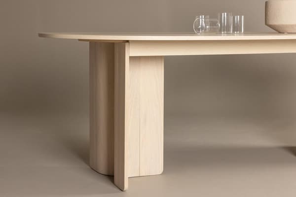 FURNLUX RUOKAPÖYTÄ TYRESO BEIGE 100CM