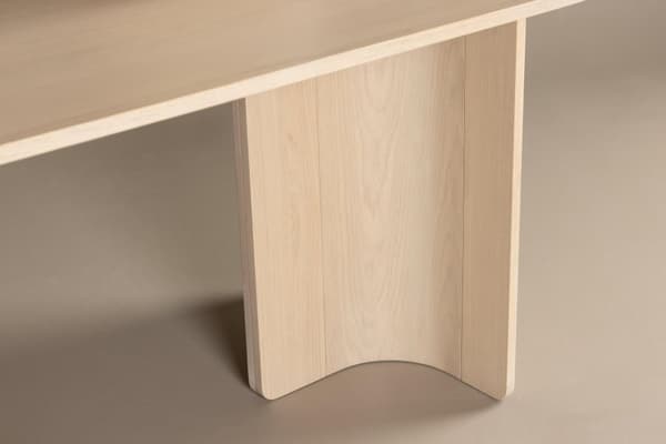 FURNLUX RUOKAPÖYTÄ TYRESO BEIGE 100CM