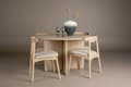 Miniatyrbild 4 av 8: FURNLUX MATBORD TYRESO BEIGE 120CM
