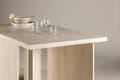 Miniatyrbild 7 av 8: FURNLUX MATBORD BASSHOLMEN BEIGE 90CM