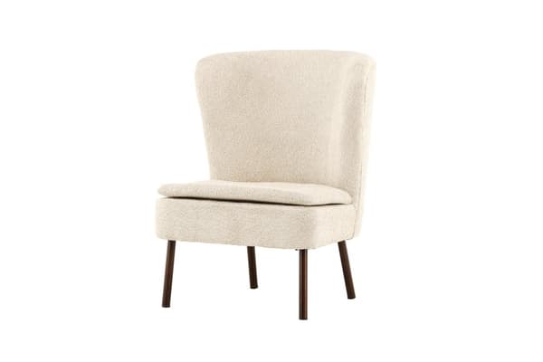 FURNLUX LÆNESTOL HALLSO BEIGE & BRUN 66CM