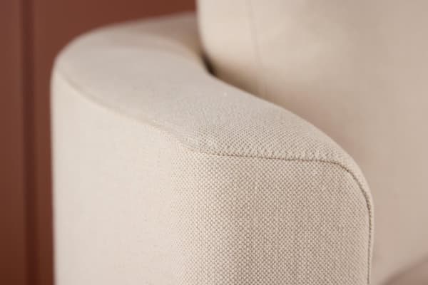 FURNLUX NOJATUOLI KELSO BEIGE & MUSTA 150CM