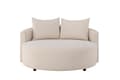 Pikkukuva 2 / 9: FURNLUX NOJATUOLI KELSO BEIGE & MUSTA 150CM