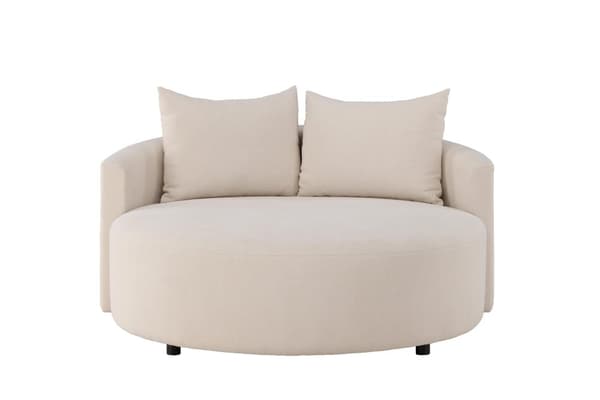 FURNLUX NOJATUOLI KELSO BEIGE & MUSTA 150CM