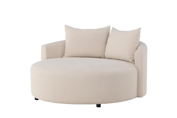 FURNLUX NOJATUOLI KELSO BEIGE & MUSTA 150CM
