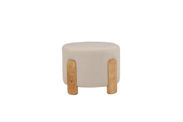 FURNLUX PUFF COFFEY VALKOINEN & TAMMI 50CM