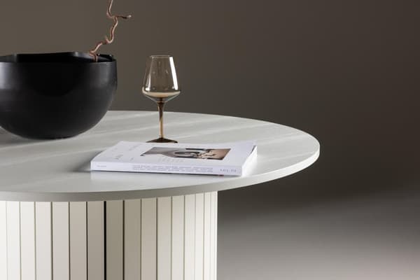 FURNLUX RUOKAPÖYTÄ HARON VALKOINEN 110CM