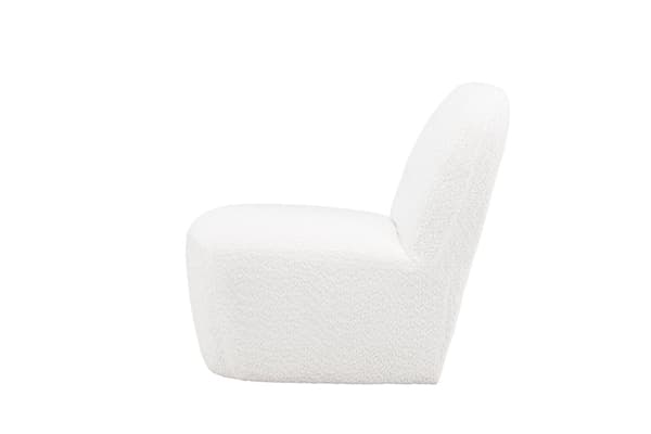 FURNLUX NOJATUOLI MAHLA VALKOINEN 70CM