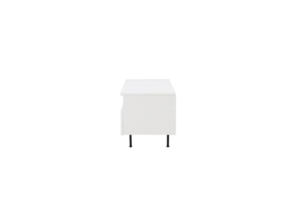 FURNLUX TV-BÄNK NAVARRA VIT & SVART 180CM