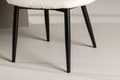 Miniatyrbillede 6 af 6: FURNLUX OTTOMAN POLAR HVID & SORT 43CM