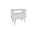 Pikkukuva 1 / 3: FURNLUX YÖPÖYTÄ ORO VALKOINEN & KULTA 54CM