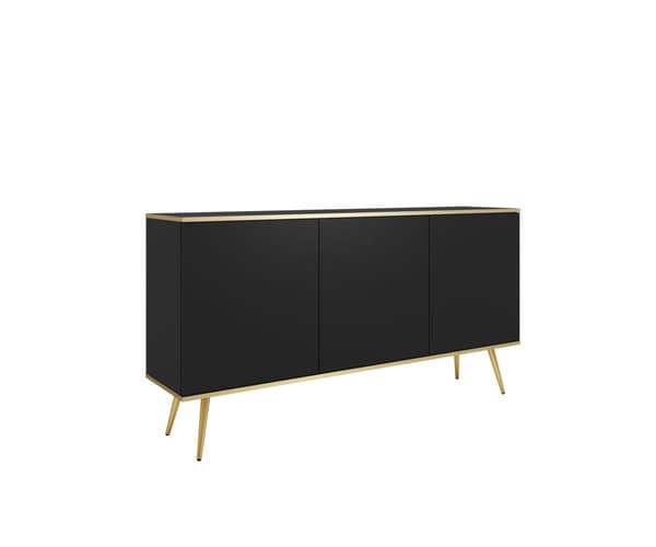 FURNLUX LIPASTO ORO MUSTA & KULTA 160CM