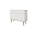 Miniatyrbild 1 av 4: FURNLUX SKÄNK ORO VIT & SVART 107CM