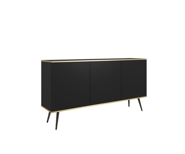 FURNLUX LIPASTO ORO MUSTA 160CM
