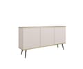 Miniatyrbild 1 av 4: FURNLUX SKÄNK ORO BEIGE & SVART 160CM
