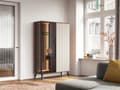 Miniatyrbild 4 av 6: FURNLUX SHOWCASE VICI BEIGE & SVART 103CM