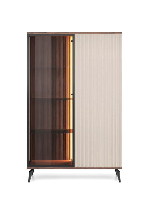 FURNLUX SHOWCASE VICI BEIGE & SVART 103CM
