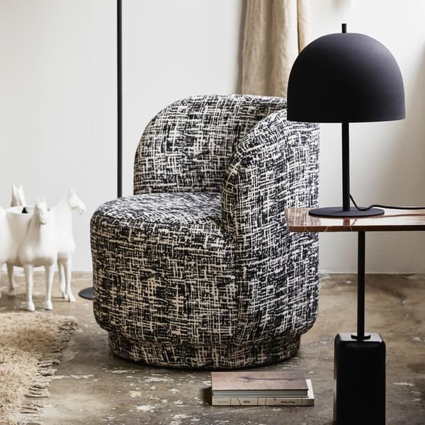 FURNLUX SIVUPÖYTÄ CHAO PUNAINEN & MUSTA 40CM