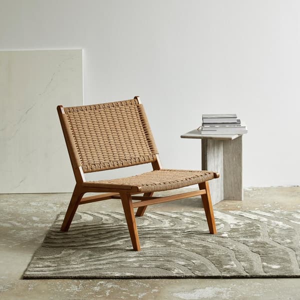 FURNLUX NOJATUOLI CLUB TEAK 62CM