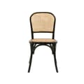 Miniatyrbild 1 av 3: FURNLUX MATSALSSTOL WICKY SVART 44CM