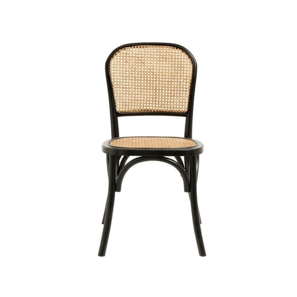 FURNLUX MATSALSSTOL WICKY SVART 44CM