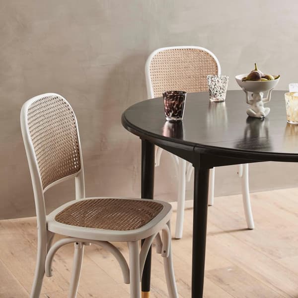 FURNLUX RUOKASALIN TUOLI WICKY VALKOINEN 44CM