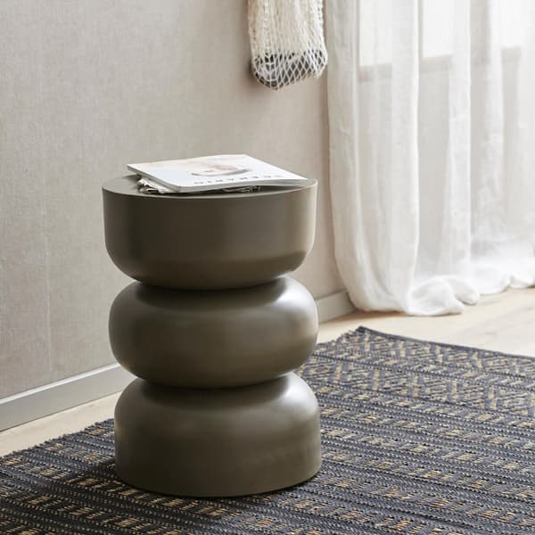 FURNLUX SIVUPÖYTÄ ALMA TUMMANVIHREÄ 36CM