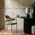 Miniatyrbild 6 av 6: FURNLUX MATBORD ERIE MARMOR SVART & SVART 140CM