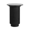 Pikkukuva 1 / 4: FURNLUX SIVUPÖYTÄ ERIE MARMORI MUSTA & MUSTA 40CM