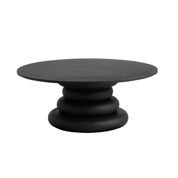 FURNLUX SOHVAPÖYTÄ YALU MUSTA 110CM