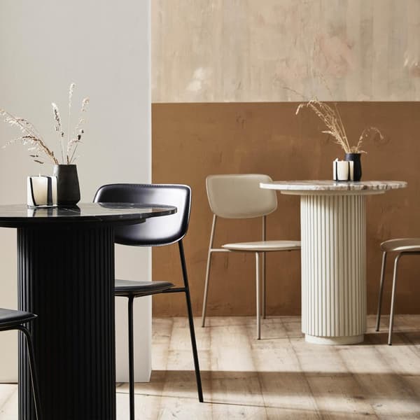 FURNLUX MATSALSSTOL ESA BEIGE 45CM