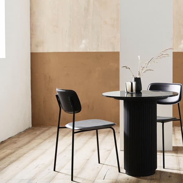 FURNLUX RUOKASALIN TUOLI ESA MUSTA 45CM