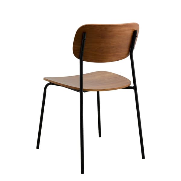 FURNLUX MATSALSSTOL ESA BEIGE & SVART 43CM