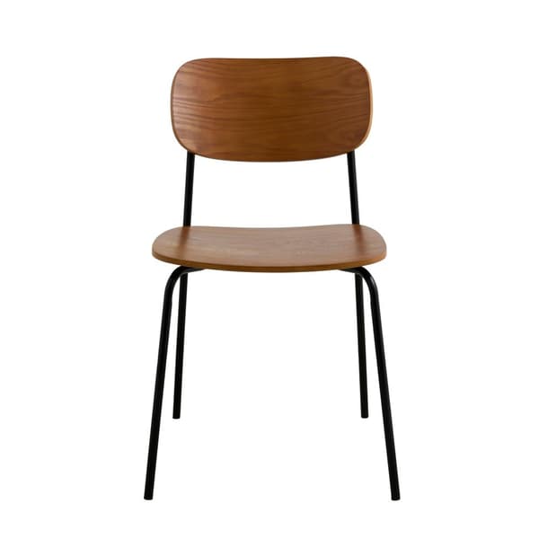 FURNLUX MATSALSSTOL ESA BEIGE & SVART 43CM