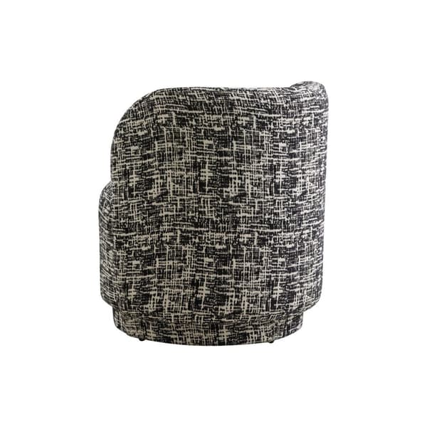 FURNLUX FÅTÖLJ BOMU SVART 75CM