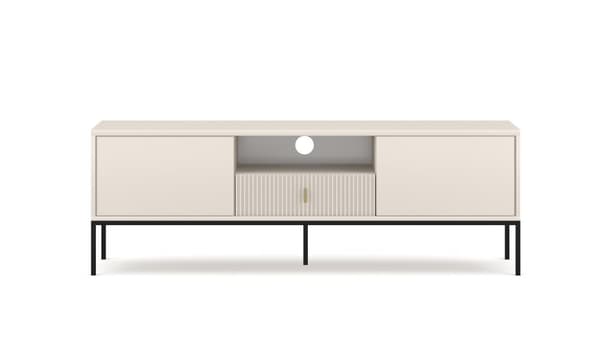 FURNLUX TV-BÄNK MAGGIORE BEIGE & SVART 154CM