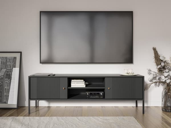 FURNLUX TV-TELINE ISEO MUSTA 154CM