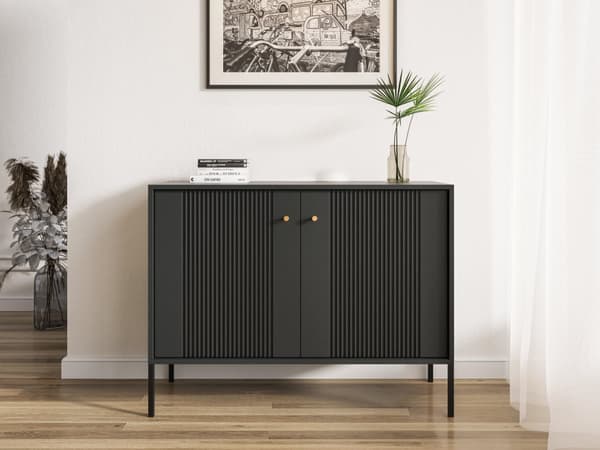 FURNLUX SKÄNK ISEO SVART 104CM