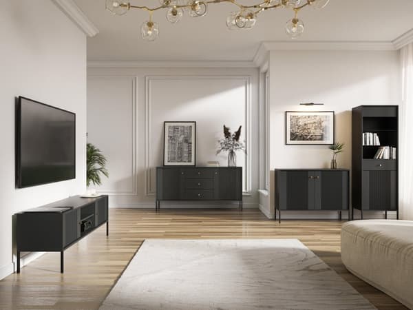 FURNLUX SKÄNK ISEO SVART 104CM