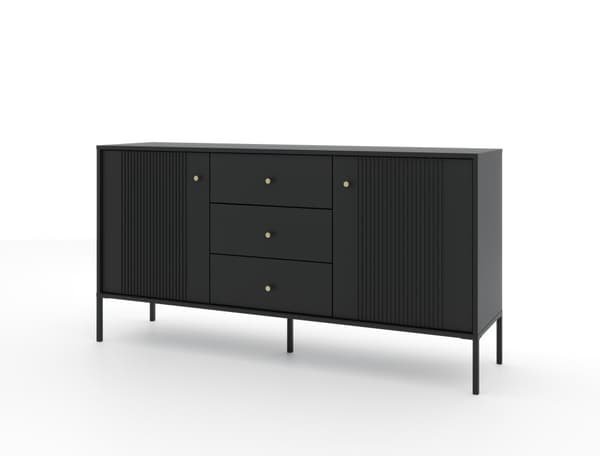 FURNLUX SKÄNK ISEO SVART 154CM