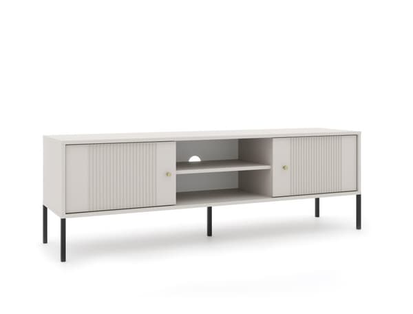 FURNLUX TV-TELINE ISEO BEIGE & MUSTA 154CM