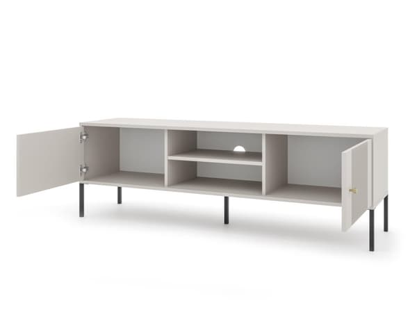 FURNLUX TV-TELINE ISEO BEIGE & MUSTA 154CM