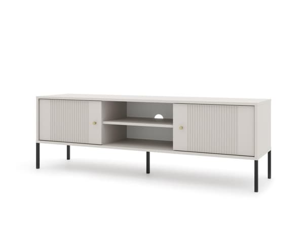 FURNLUX TV-TELINE ISEO BEIGE & MUSTA 154CM