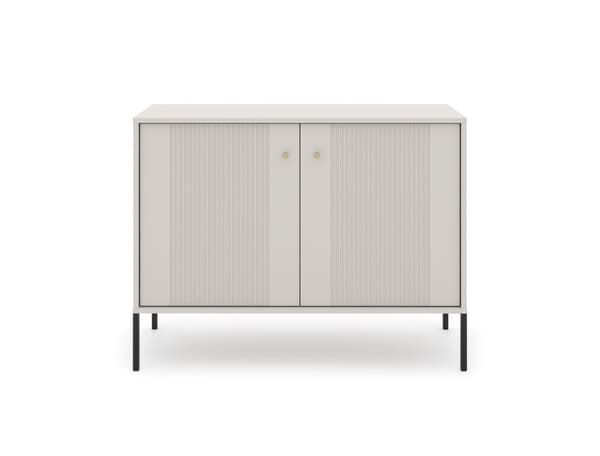 FURNLUX SKÄNK ISEO BEIGE & SVART 104CM