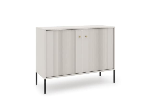 FURNLUX SKÄNK ISEO BEIGE & SVART 104CM