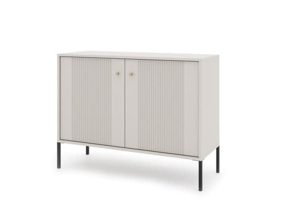FURNLUX SKÄNK ISEO BEIGE & SVART 104CM