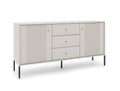 Pikkukuva 4 / 7: FURNLUX SIVUPÖYTÄ ISEO BEIGE & MUSTA 154CM