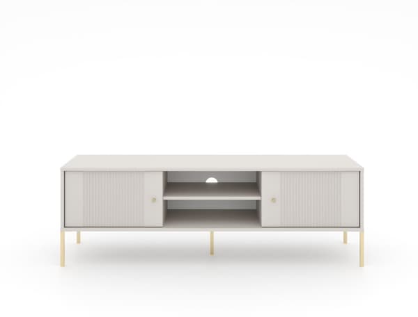 FURNLUX TV-BORD ISEO BEIGE & GULD 154CM
