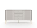 Pikkukuva 3 / 7: FURNLUX SIVUPÖYTÄ ISEO BEIGE & KULTA 154CM