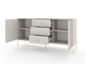 Pikkukuva 2 / 7: FURNLUX SIVUPÖYTÄ ISEO BEIGE & KULTA 154CM